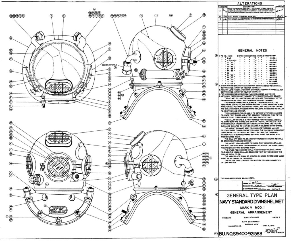 Navy MK V drawing